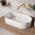 A1/BeBa_17312 GRADE A1 - Round White Countertop Basin - Tennessee Range