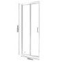GRADE A1 - Universal Bi-Fold Shower Door 760mm - 4mm Glass - Vega Range