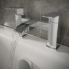 GRADE A1 - Chrome Waterfall Bath Mixer Tap - Tabor