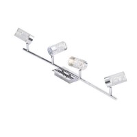 GRADE A1 - Box Opened Felix Bubble 4 light LED Bar Chrome