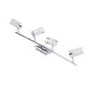 GRADE A1 - Box Opened Felix Bubble 4 light LED Bar Chrome