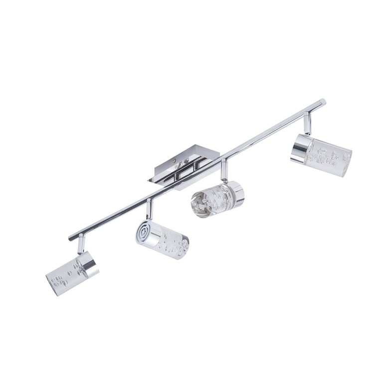 GRADE A1 - Box Opened Felix Bubble 4 light LED Bar Chrome