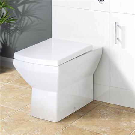 GRADE A1 - Tabor Back To Wall Toilet