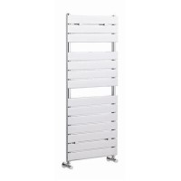 Hudson Reed Flat Panel Heated Towel Rail Chrome - 1213 x 500mm