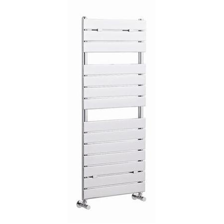 Hudson Reed Flat Panel Heated Towel Rail Chrome - 1213 x 500mm