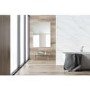 GRADE A1 - White Marble PVC Shower Wall Panel - 2400 x 1000mm
