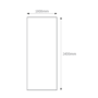 GRADE A1 - White Marble PVC Shower Wall Panel - 2400 x 1000mm