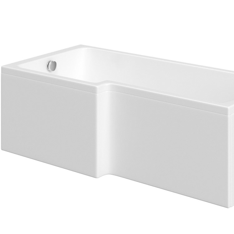 ONLY OPENED - Acrylic L Shaped Bath Front Panel - 1500mm