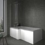 ALMOST PERFECT - 1700mm L Shaped Acrylic Bath Front Panel - Lomax