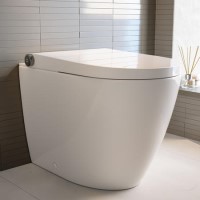 ONLY OPENED - Back to Wall Smart Bidet Japanese Toilet - Purificare