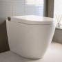 ONLY OPENED - Back to Wall Smart Bidet Japanese Toilet - Purificare