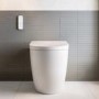 ONLY OPENED - Back to Wall Smart Bidet Japanese Toilet - Purificare