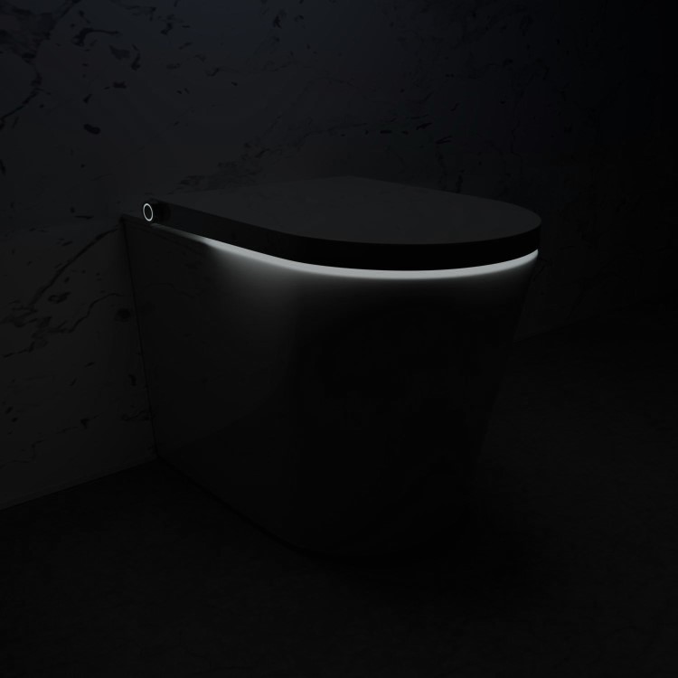 ONLY OPENED - Back to Wall Smart Bidet Japanese Toilet - Purificare