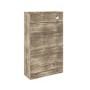 GRADE A1 - 500mm Wood Effect Back to Wall Toilet Unit Only - Ashford