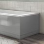 ONLY OPENED - Ashford Grey Gloss 700mm End Bath Panel