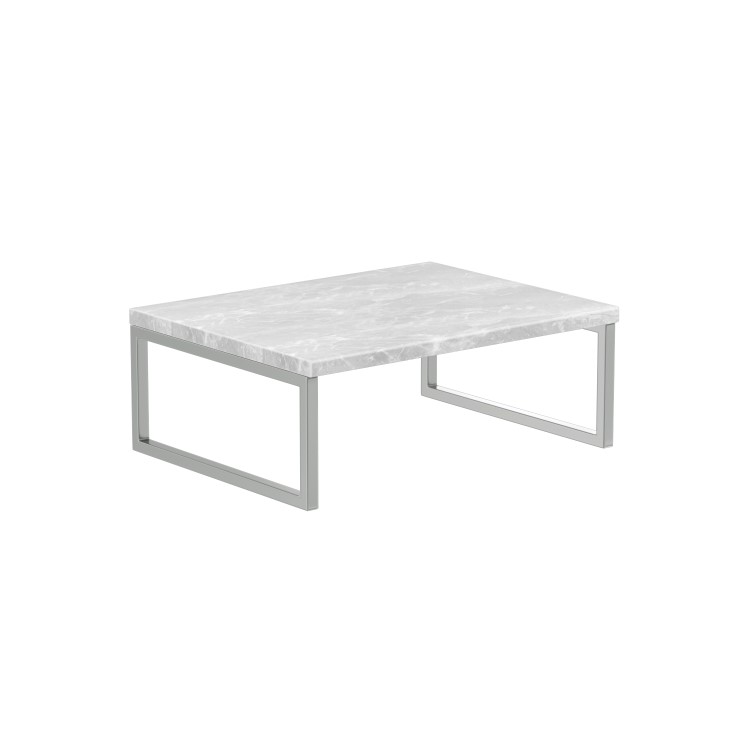 GRADE A1 - 600mm Concrete Effect Countertop Basin Shelf Only - Lund