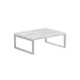 GRADE A1 - 600mm Concrete Effect Countertop Basin Shelf Only - Lund
