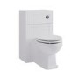 500mm White Back to Wall Toilet Unit Only - Baxenden