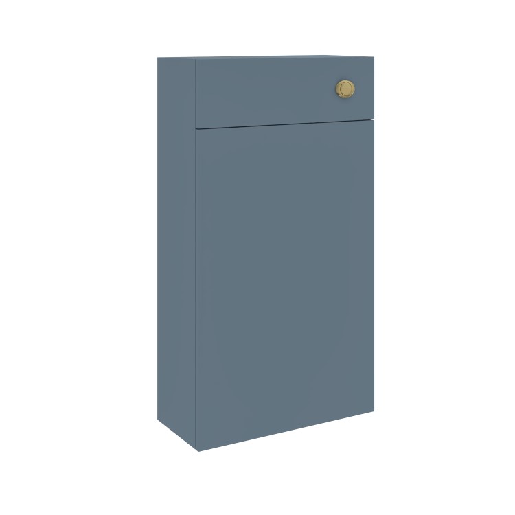 GRADE A1 - 500mm Matt Blue WC Toilet Unit - Sion