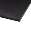 GRADE A1 - Slim Line Black Sparkle 1800 x 800 Rectangular Shower Tray