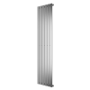 Chrome Vertical Single Panel Radiator 1800 x 452mm - Mojave