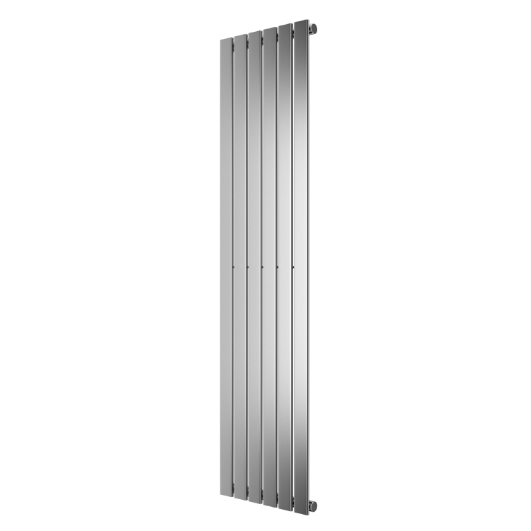 Chrome Vertical Single Panel Radiator 1800 x 452mm - Mojave