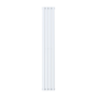 White Vertical Double Panel Radiator 1600 x 240mm - Margo