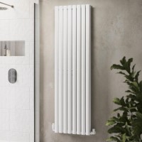 White Vertical Double Panel Radiator 1600 x 480mm - Margo White Vertical Double Panel Radiator 1600 x 480mm - Margo