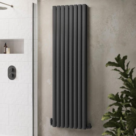 Anthracite Vertical Vertical Double Radiator 1800 X 600 Anthracite