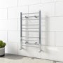 GRADE A1 - Chrome Towel Radiator 800 x 500mm - Sahara
