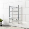 GRADE A1 - Chrome Towel Radiator 800 x 500mm - Sahara