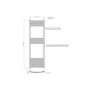 Chrome Heated Towel Rail Radiator 1600 x 500mm - Gobi
