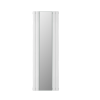 1800mm x 600mm Single Panel Vertical Radiator with Mirror