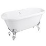 ALMOST PERFECT  - Park Royal Freestanding Bath Double Ended Roll Top - 1500 x 740mm