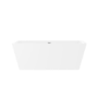 GRADE A1 - Riga Freestanding Double Ended Bath - 1585 x 690mm
