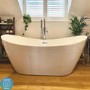 Freestanding Double Ended Slipper Bath 1705 x 790mm - Arles
