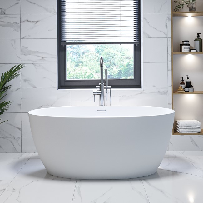 Freestanding Double Ended Bath 1500 x 720mm - Alvor