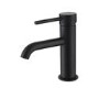 GRADE A1 - Arissa Round Matt Black Mini Cloakroom Basin Mixer Tap