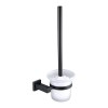 Arissa Matt Black Toilet Brush &amp; Holder