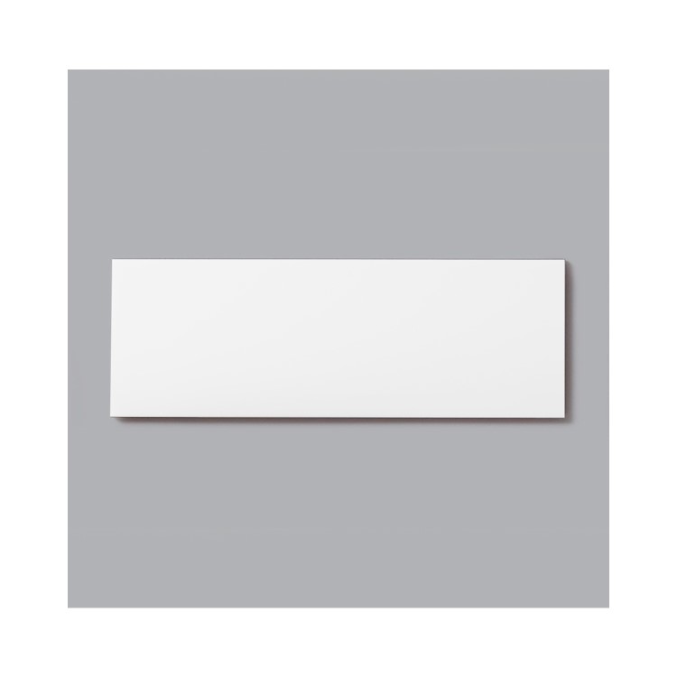 GRADE A1 - Matt White Wall Tile 100 x 300mm - Metro