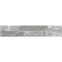 GRADE A1 - 80mm x 442.5mm Bata Storm Grey Wall Tile