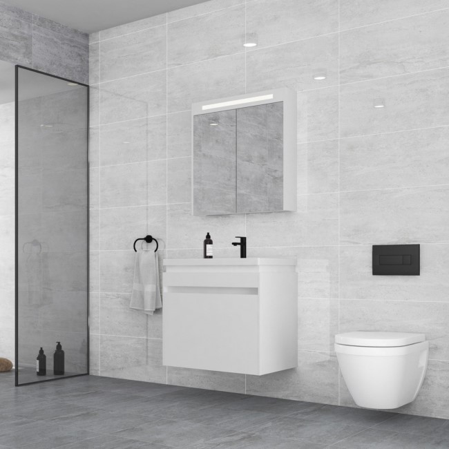 GRADE A1 - KAYA LIGHT GREY 30X60