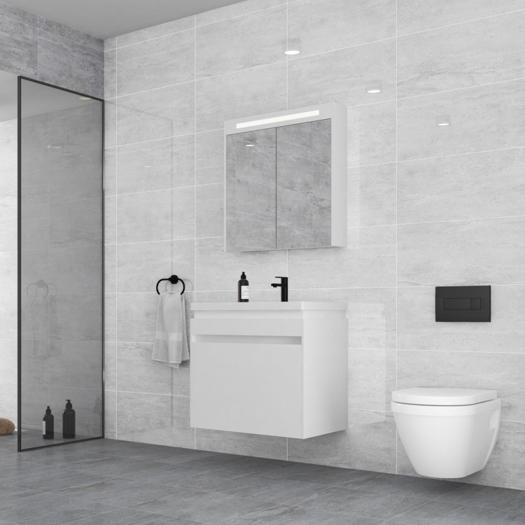 GRADE A1 - KAYA LIGHT GREY 30X60