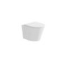 GRADE A1 - Verona Wall Hung Soft Close Toilet Seat - Matt White