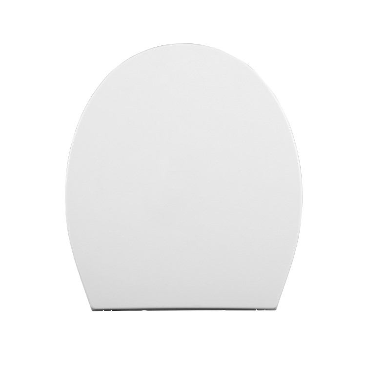 White Round Soft Close Toilet Seat - Alcor