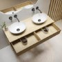 GRADE A1 - Gloss White Oval 405mm Countertop Basin - Shell