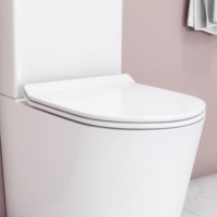 GRADE A1 - Newport Slim Soft Close Seat Cover For CC & BTW Pans