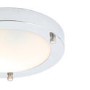 GRADE A1 - Chrome Modern Round LED Flush Light