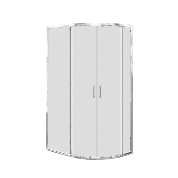 GRADE A1 - 1200 x 800mm Offset Quadrant Shower Enclosure - Juno