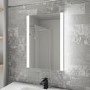 Rectangular LED Bathroom Mirror with Demister 500 x 700mm - Pegasus